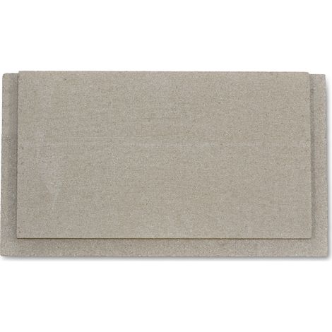 Déflecteur en bas pour poêles à cheminée Artix de Oranier - vermiculite - dimensions d'encastrement parfaitement adaptées (1/3)