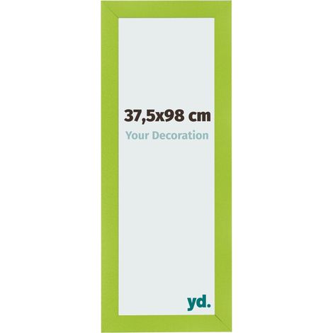 yd. - Cadre photo 37.5x98 - Vert - MDF - Pisa (1/5)