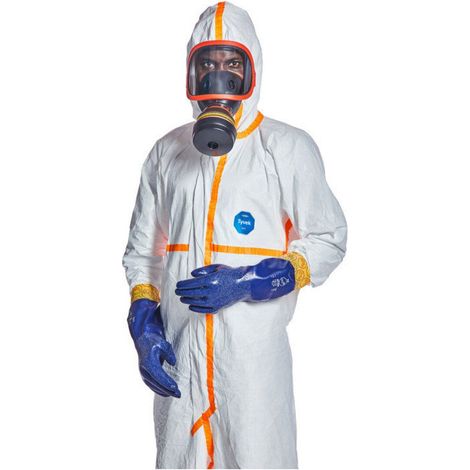 Dupont Schutzoverall Typ 3/4/5/6 Tyvek 800J, weiß, Unisex-Größe: XL