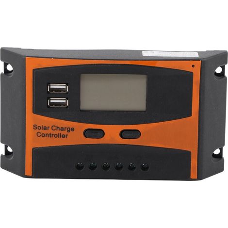 Régulateur de Charge Solaire 20A 12V 24V Contrôle Décharge Photovoltaïque LD2024 (1/4)