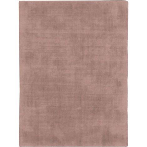 SANTAL - Tapis salon aspect velours rose nude 160x230 (1/4)