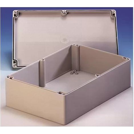 Abtech ZPS16 Industrial enclosure with PC - gray cover - 240x160x120mm
