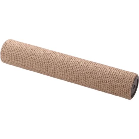 Rascador para gatos, madera y sisal natural, 38x7cm, accesorio de juego felino, protector de muebles, sala de estar, dormitorio, oficina (1/5)