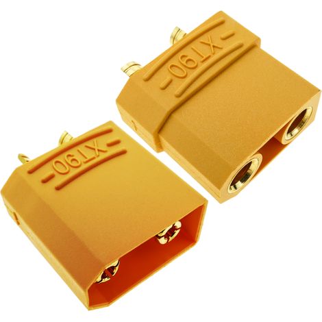 BeMatik - Connecteur RC XT90 pour charger et alimenter Paire Mâle et Femelle (1/5)