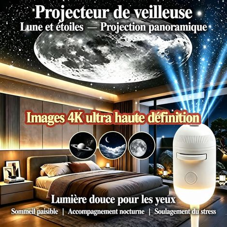 Veilleuse projecteur ciel étoilé 4K 3 disques interchangeables focale réglable 3W 3 2 × 1 × 1 cm 1 g – Livraison gratuite
