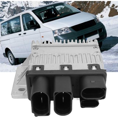 Le boîtier de commande du ventilateur de radiateur est compatible avec VW Transporter T5 2003-2010 7H0919506D. (1/5)