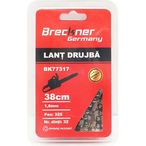 Catena per motosega passo 325, 32 denti, 1,6 mm, lunghezza 38 cm Breckner Germany (1/3)