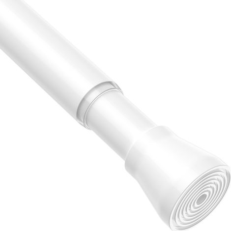 Barre télescopique à serrage - 70-125 cm - 1 pièce (blanc) (1/5)
