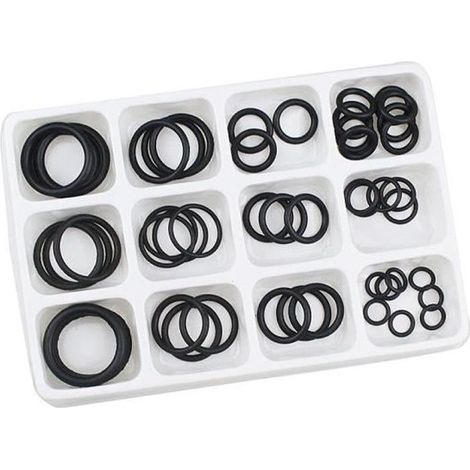Packung mit 50 Gummi-O-Ringen für Rohre, Sanitärinstallationen, Wasserleitungen, Wasserhähne und Waschbecken (1/4)