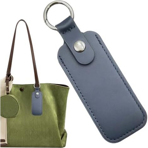 Étui pour clé USB - Étui en similicuir pour clé USB, protection et rangement - Boîte de protection pour accessoires électroniques, sauvegarde de données, transport, école, travail, voyage (1/5)
