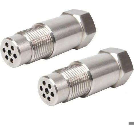 Sonde Lambda Adaptateur D'espacement De Capteur D'O2 pour Petit Catalyseur M18 X 1,5, 2 Pièces Adaptateur D'espacement Capteur (1/5)