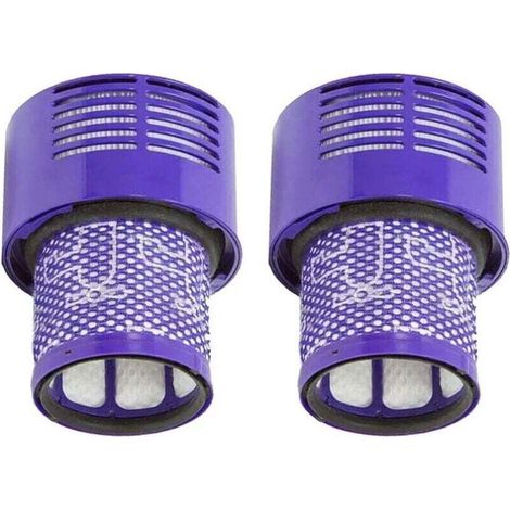 Aiperq Lot de 2 Filtres de Rechange Lavables pour les Aspirateurs Dyson V10 Filtre de Rechange Dyson pour Série V10 SV12