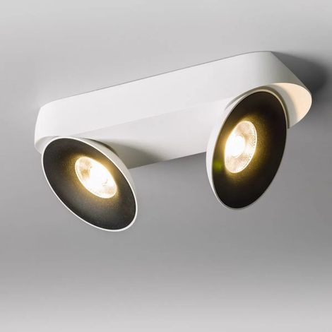 [NEUWERTIG] B-Ware Lupia Licht Deckenleuchte Lampe Saturn 2 Weiß Wohnzimmer Deckenstrahler 3.000 K