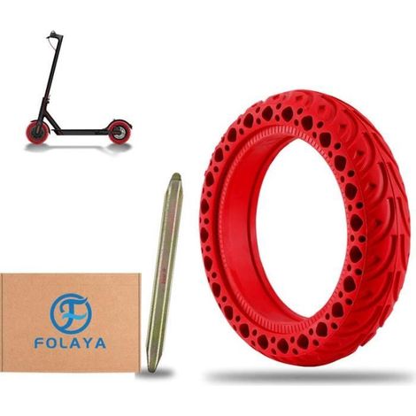 Pneus Pleins Parfaitement Compatibles Avec Le Scooter électrique Xiaomi M365/pro, Roues Pleines De Rechange 8 1/2 (1/4)