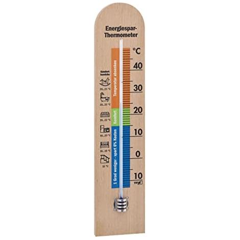 TFA Dostmann Energiespar-Thermometer Thermometer Natur 12.1055.05 (1/5)