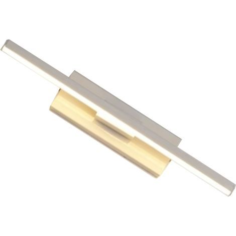 Swivel wall light for bedroom – modern Nordic design, white enamel finish, white light (1/5)