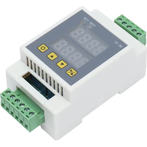 Module relais temporisé 2 canaux à déclenchement par impulsion temporisée YF-38 Carte multifonction 7-27 V CC (1/5)