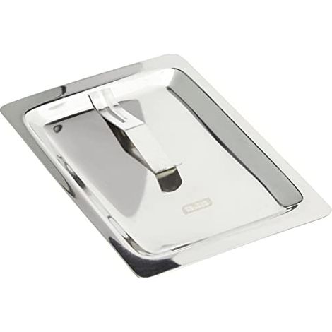 Ibili Vassoio Bistrot in acciaio inox 17 x 10,5 cm (1/4)