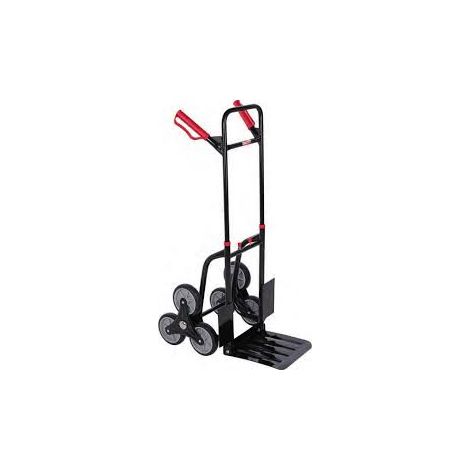 MISTRAL HIT CARRELLO BRAVETTA PIEGHEVOLE IN ACCIAIO 6 RUOTE PORTATA KG 175 (1/2)