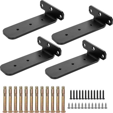 4 supports muraux d'échafaudage de 5 mm d'épaisseur, supports muraux, supports pour cachette de chat (15 cm) (1/5)