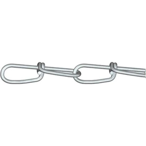 Dörner Helmer 156147 cadena acero galvanizado 30 m plata