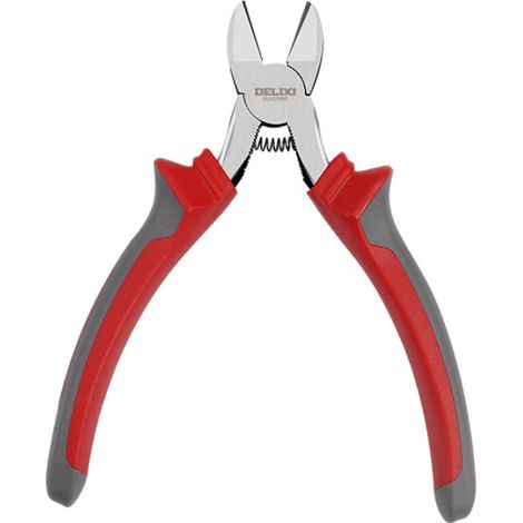 DELIXI 6" (160mm) Hochleistungs-Seitenschneider – Präzisions-Schneidzange aus Hochkohlenstoffstahl für Elektronik, Draht & Kabel Industrietauglich Ergonomische Griffe (1/5)