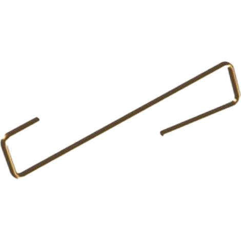 GANCIO FERMACOPPO AD 'S' lunghezza 90 mm- 100 pezzi  - ONDULINE