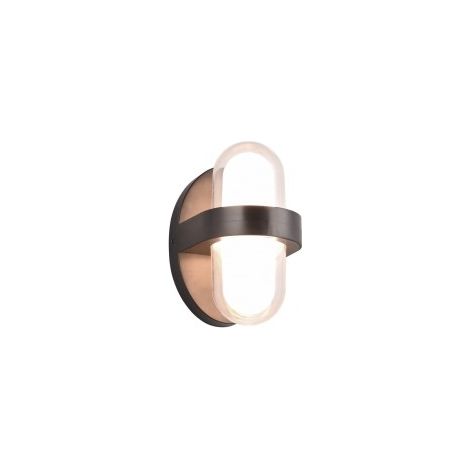 Applique murale extérieure LIMEIRA noire LED 4W IP44
