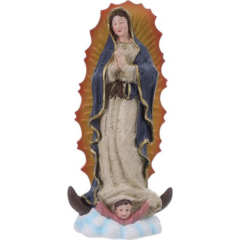Statue Vierge Notre-Dame de Guadalupe pour Jardin et Décoration Intérieure Figurine Religieuse (1/5)