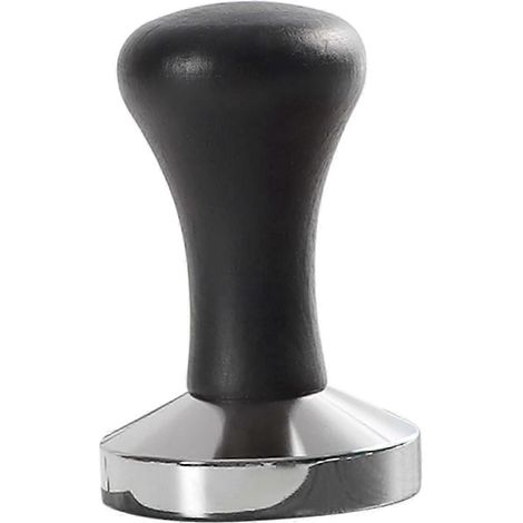 Verteiler Holzgriff-Nivellierwerkzeug Espresso Verteiler-58MM Black wooden (1/5)