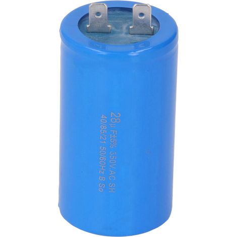 Condensateur de démarrage CBB60 350VAC 28µF pour groupe électrogène, pompe à air, compresseur (1/5)