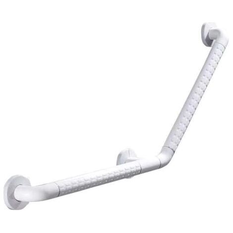 Duschhaltegriff 135° Edelstahl PVC Haltegriff 45cm für Toiletten für behinderte und ältere Menschen (1/5)