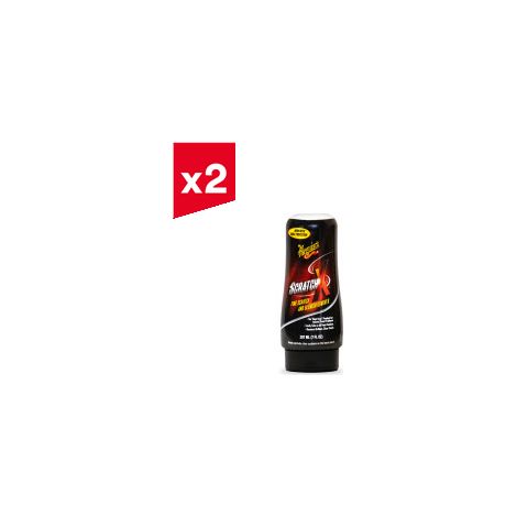 Lot de 2 Meguiar’s® Efface rayures ScratchX®, 7 oz (207 ml) bouteille
