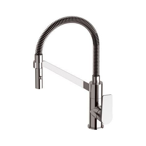 Rubinetto per lavello cucina di design con doccetta girevole - serie dream (1/3)