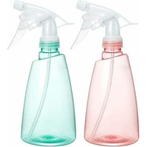 Spruzzatore, 2 pezzi, 500 ml, spruzzatore in plastica vuoto riutilizzabile, atomizzatore ricaricabile con testina di spruzzo regolabile per piantare fiori, pulire, fare giardinaggio, viaggiare, ecc.