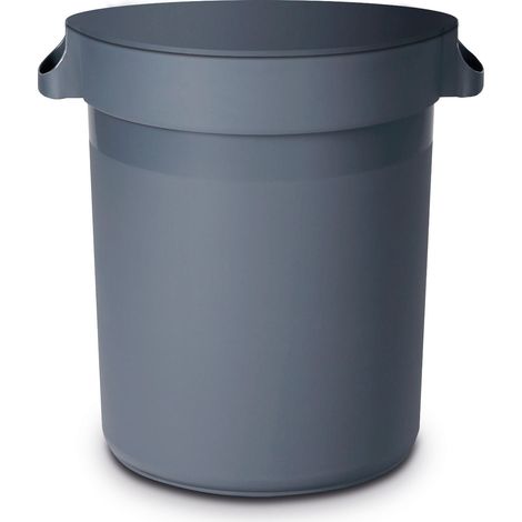 Poubelle Ronde AmerBox 120L Gris 550x(H)690mm - Hendi