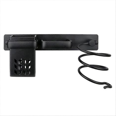 Boîte de rangement pour outils de soins capillaires de salle de bain, lisseur à cheveux (1/5)