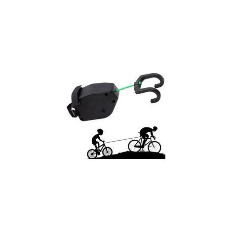 Barre Traction Vélo Enfant, Système de Remorquage Rétractable, Ceinture de Traction, Idéale pour Vélo et Activités Extérieures (1/5)