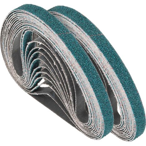 48 Bandes Abrasives 1/2 x 24 Pouces 40 Grain Zircone Papier Abrasif (1/5)