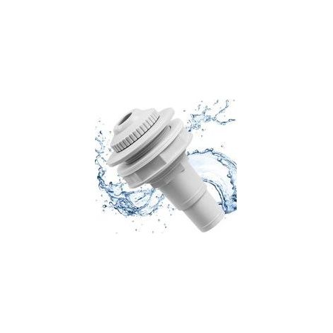Einlassdüse für Schwimmbecken, Rücklaufdüse 32/38 mm, Impulsdüse für Schwimmbecken, verstellbare Schlauchdüse, Schlauchadapter für die Entwässerung von Schwimmbecken (1/5)
