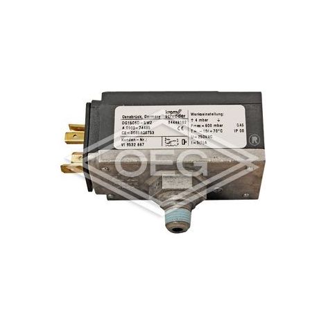 Pressostat gaz
