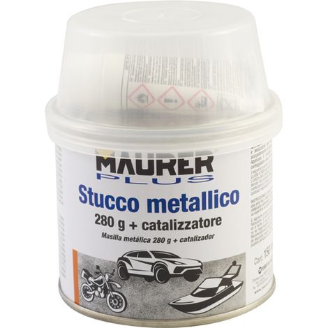 STUCCO BICOMPONENTE PER FERRO METALLICO LT O,150 + catalizzatore