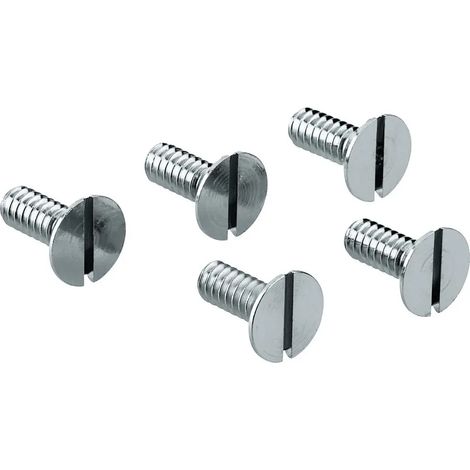 GROHE Tornillo 02411 para manija Moen 5 piezas cromo, 0241100M