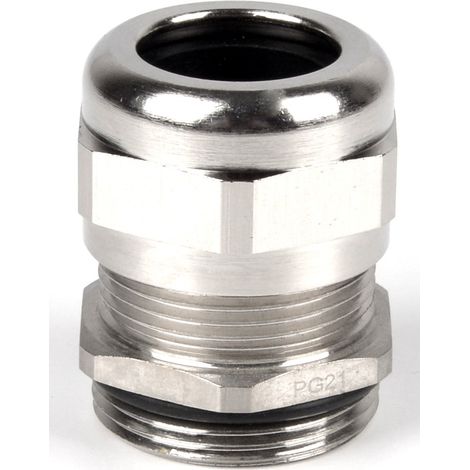 Presse-étoupe M32 x 1.5 en Laiton nickelé pour câble de 13mm à 20mm, , IP68 ( Prix pour 1 )