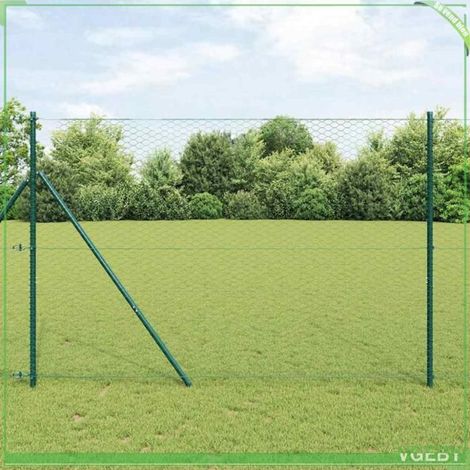 ABI Clôture hexagonale Vert 1,5 x 100 m Acier 7291712222221 (1/5)