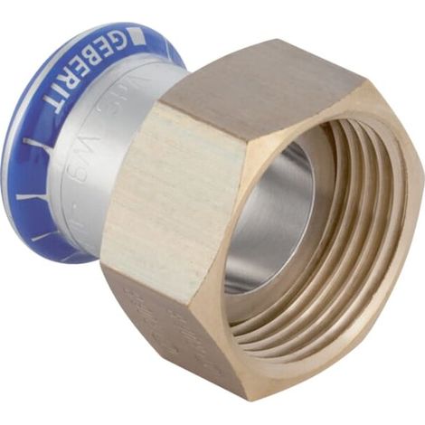 Geberit Mapress Acier inoxydable Raccord union, DN 65 / 80, dø 76.1 mm, 35039