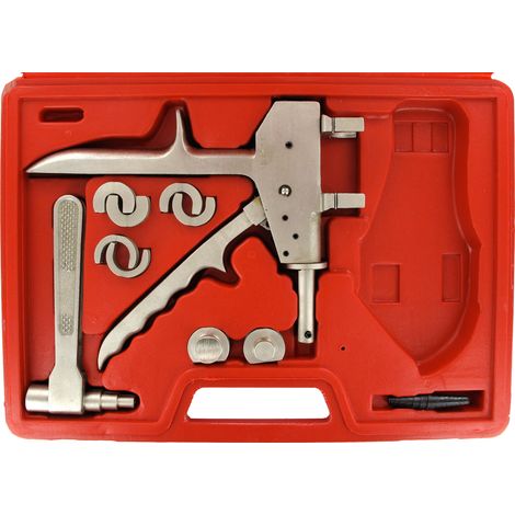 Arcanaute – Coffret pince à glissement PER Ø12-16-20-25 – Pince à évaser Ø12-25 – Adaptateurs pour tube – Malette de rangement incluse