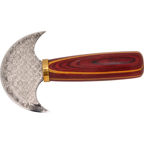 Outils de finition du cuir, couteau semi-circulaire, couteau de finition et de correction du cuir, petit couteau à biseauter le cuir (1/5)