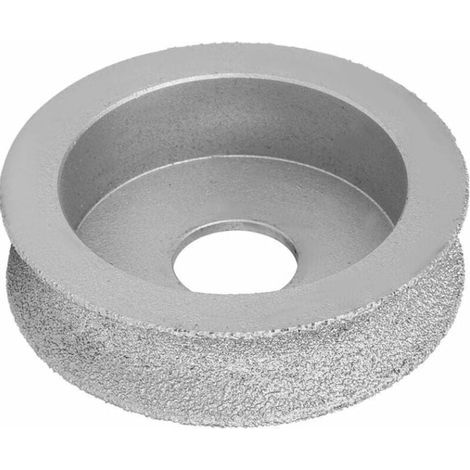 Disco abrasivo de diamante soldado, muela abrasiva cóncava, muela abrasiva para piedra, mármol, granito, 7,3 x 1,5 cm (1/3)