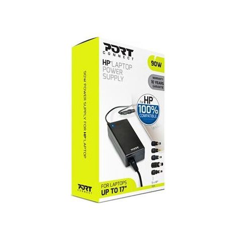 PORT Connect 90W PC Laptop AC Adapter EU Plug (1/3)